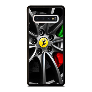 FERRARI WHEEL LOGO Samsung Galaxy S10 Case Cover FERRARI WHEEL LOGO Samsung Galaxy S10 Case Cover