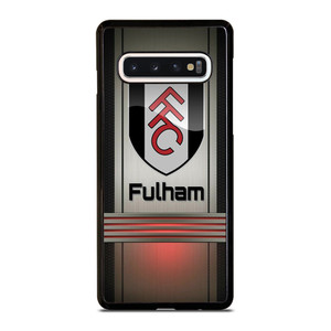 FULHAM FOOTBALL METAL LOGO Samsung Galaxy S10 Case Cover FULHAM FOOTBALL METAL LOGO Samsung Galaxy S10 Case Cover