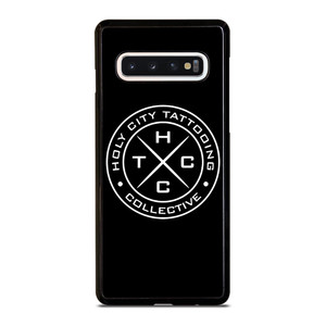 HOLY CITY TATTOOING BADGE  Samsung Galaxy S10 Case Cover
