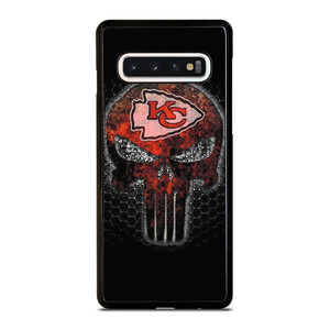 KANSAS CITY CHIEF PUNISHER SKULL LOGO  Samsung Galaxy S10 Case Cover