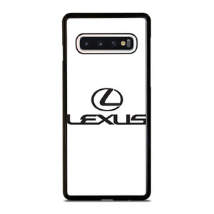 LEXUS WHITE LOGO Samsung Galaxy S10 Case Cover LEXUS WHITE LOGO Samsung Galaxy S10 Case Cover