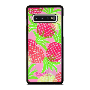 LILLY PULITZER PINK PINEAPPLE  Samsung Galaxy S10 Case Cover LILLY PULITZER PINK PINEAPPLE  Samsung Galaxy S10 Case Cover