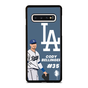 LOS ANGELES DODGERS CODY BELLINGER CARTOON  Samsung Galaxy S10 Case Cover