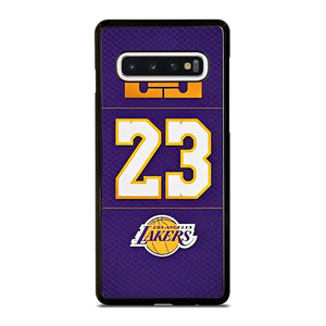 LOS ANGELES LAKERS LEBRON JAMES ICON  Samsung Galaxy S10 Case Cover