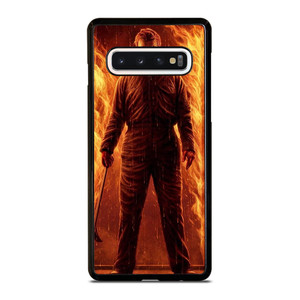 MICHAEL MYERS HALLOWEEN IN FIRE Samsung Galaxy S10 Case Cover MICHAEL MYERS HALLOWEEN IN FIRE Samsung Galaxy S10 Case Cover