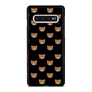 MOSCHINO TOY BEAR PATTERN  Samsung Galaxy S10 Case Cover MOSCHINO TOY BEAR PATTERN  Samsung Galaxy S10 Case Cover