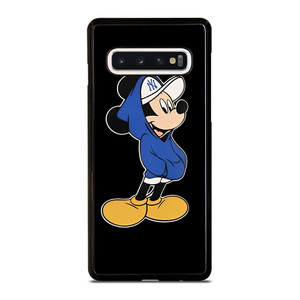 NEW YORK YANKEES MICKEY MOUSE BLACK  Samsung Galaxy S10 Case Cover NEW YORK YANKEES MICKEY MOUSE BLACK  Samsung Galaxy S10 Case Cover