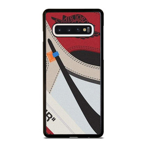 NIKE AIR JORDAN 1 HIGH OFF WHITE  Samsung Galaxy S10 Case Cover NIKE AIR JORDAN 1 HIGH OFF WHITE  Samsung Galaxy S10 Case Cover