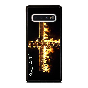 OUTLAST 2 FIRE SYMBOL Samsung Galaxy S10 Case Cover OUTLAST 2 FIRE SYMBOL Samsung Galaxy S10 Case Cover