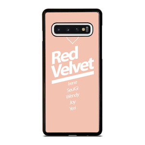 RED VELVET KPOP LOGO  Samsung Galaxy S10 Case Cover