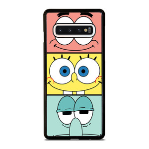 SPONGEBOB PATRICK SQUIDWARD CARTOON Samsung Galaxy S10 Case Cover SPONGEBOB PATRICK SQUIDWARD CARTOON Samsung Galaxy S10 Case Cover