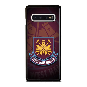 WEST HAM UNITED FC LOGO Samsung Galaxy S10 Case Cover WEST HAM UNITED FC LOGO Samsung Galaxy S10 Case Cover