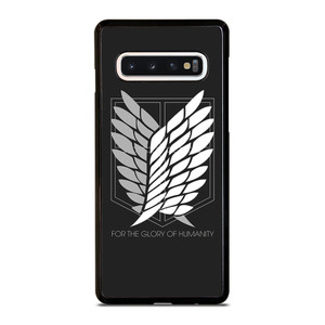 WINGS OF FREEDOM ATTACK ON TITANS HUMANITY SYMBOL Samsung Galaxy S10 Case Cover WINGS OF FREEDOM ATTACK ON TITANS HUMANITY SYMBOL Samsung Galaxy S10 Case Cover