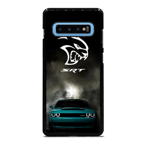 DODGE CHALLENGER SRT CAR EMBLEM  Samsung Galaxy S10 Plus Case Cover DODGE CHALLENGER SRT CAR EMBLEM  Samsung Galaxy S10 Plus Case Cover