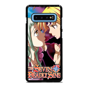 ELIZABETH LIONES AND MELIODAS SEVEN DEADLY SINS ANIME  Samsung Galaxy S10 Plus Case Cover