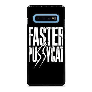FASTER PUSSYCAT ROCK BAND LOGO  Samsung Galaxy S10 Plus Case Cover