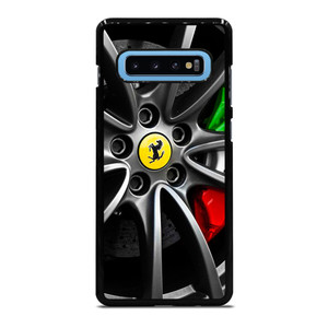 FERRARI WHEEL LOGO Samsung Galaxy S10 Plus Case Cover FERRARI WHEEL LOGO Samsung Galaxy S10 Plus Case Cover