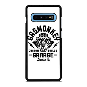 GAS MONKEY GARAGE WHITE LOGO  Samsung Galaxy S10 Plus Case Cover
