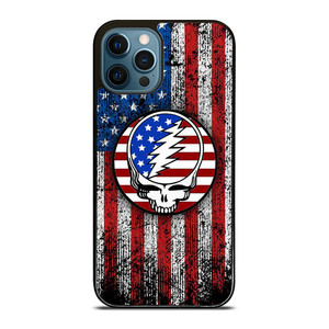 GRATEFUL DEAD USA FLAG iPhone 12 Pro Max Case Cover GRATEFUL DEAD USA FLAG iPhone 12 Pro Max Case Cover