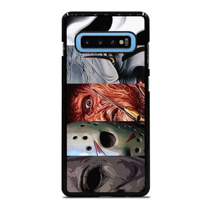 HORROR MOVIES MASK COLLAGE Samsung Galaxy S10 Plus Case Cover HORROR MOVIES MASK COLLAGE Samsung Galaxy S10 Plus Case Cover