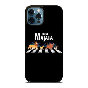 HAKUNA MATATA LION KING ABBEY ROAD  iPhone 12 Pro Max Case Cover