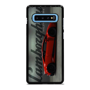 LAMBORGHINI HURACAN RED LOGO  Samsung Galaxy S10 Plus Case Cover