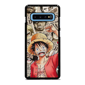 LUFFY WANTED POSTER PATTERN  Samsung Galaxy S10 Plus Case Cover