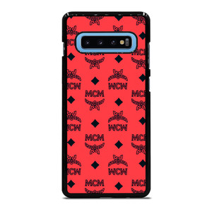MCM WORLDWIDE RED  Samsung Galaxy S10 Plus Case Cover