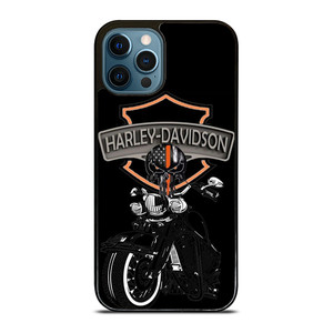 HARLEY DAVIDSON MOTOR SKULL BADGE  iPhone 12 Pro Max Case Cover