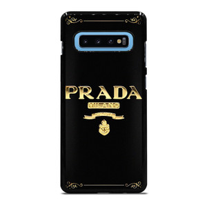 PRADA MILANO GOLD Samsung Galaxy S10 Plus Case Cover PRADA MILANO GOLD Samsung Galaxy S10 Plus Case Cover