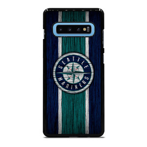SEATTLE MARINERS WOODEN STRIPE LOGO  Samsung Galaxy S10 Plus Case Cover