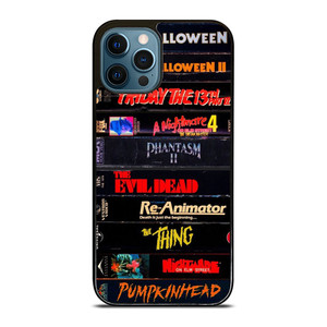 HORROR MOVIES CASSETTE COLLECTION  iPhone 12 Pro Max Case Cover