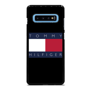 TOMMY HILFIGER BLACK LOGO Samsung Galaxy S10 Plus Case Cover TOMMY HILFIGER BLACK LOGO Samsung Galaxy S10 Plus Case Cover
