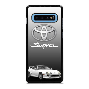 TOYOTA SUPRA CAR WHITE EMBLEM Samsung Galaxy S10 Plus Case Cover TOYOTA SUPRA CAR WHITE EMBLEM Samsung Galaxy S10 Plus Case Cover