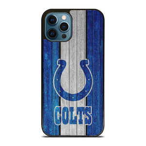 INDIANAPOLIS COLTS WOOD LOGO  iPhone 12 Pro Max Case Cover