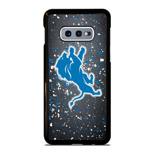 DETROIT LIONS FOOTBALL NFL SPLASHED LOGO  Samsung Galaxy S10e Case Cover