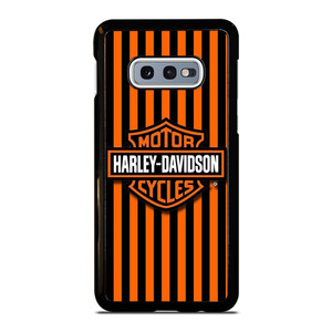 HARLEY DAVIDSON MOTOR CYCLES ORANGE STRIPE  Samsung Galaxy S10e Case Cover HARLEY DAVIDSON MOTOR CYCLES ORANGE STRIPE  Samsung Galaxy S10e Case Cover