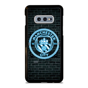 MANCHESTER CITY FC NEON LOGO  Samsung Galaxy S10e Case Cover