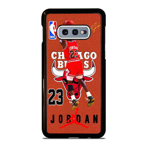 MICHAEL JORDAN BULLS SPALDING  Samsung Galaxy S10e Case Cover
