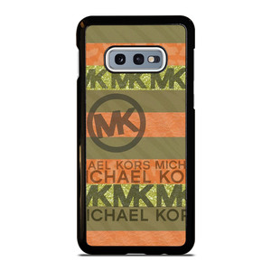 MICHAEL KORS PEACH STRIPE  Samsung Galaxy S10e Case Cover MICHAEL KORS PEACH STRIPE  Samsung Galaxy S10e Case Cover