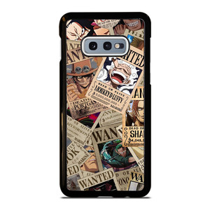 ONE PIECE POSTER WANTED COLLAGE  Samsung Galaxy S10e Case Cover ONE PIECE POSTER WANTED COLLAGE  Samsung Galaxy S10e Case Cover