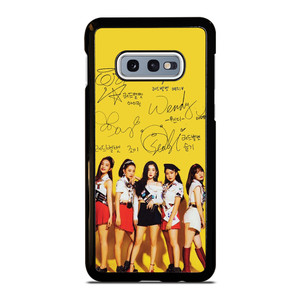 RED VELVET ALL MEMBER SIGNATURE  Samsung Galaxy S10e Case Cover RED VELVET ALL MEMBER SIGNATURE  Samsung Galaxy S10e Case Cover