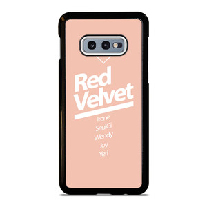 RED VELVET KPOP LOGO  Samsung Galaxy S10e Case Cover RED VELVET KPOP LOGO  Samsung Galaxy S10e Case Cover
