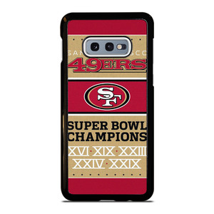 SAN FRANCISCO 49ERS SUPER BOWL CHAMPIONS Samsung Galaxy S10e Case Cover SAN FRANCISCO 49ERS SUPER BOWL CHAMPIONS Samsung Galaxy S10e Case Cover