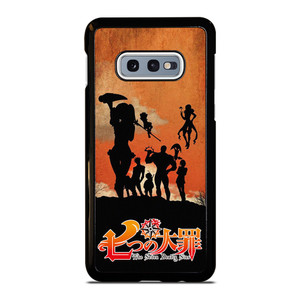 SEVEN DEADLY SINS ANIME SILHOUETTE Samsung Galaxy S10e Case Cover SEVEN DEADLY SINS ANIME SILHOUETTE Samsung Galaxy S10e Case Cover