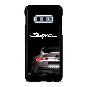 TOYOTA SUPRA CARS WHITE  Samsung Galaxy S10e Case Cover