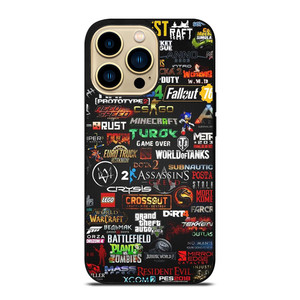 ALL GAMES LOGO CROSSOVER  iPhone 14 Pro Max Case Cover
