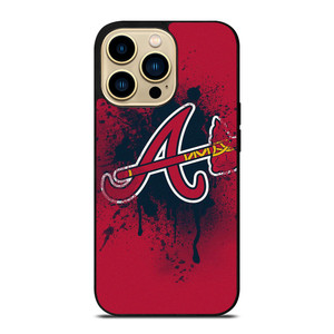 ATLANTA BRAVES BRUSHED SYMBOL  iPhone 14 Pro Max Case Cover
