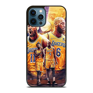 KYRIE IRVING LEBRON JAMES LOS ANGELES LAKERS  iPhone 12 Pro Max Case Cover