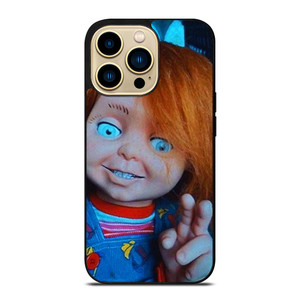 CHUCKY DOLL PEACE FINGER  iPhone 14 Pro Max Case Cover